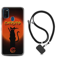 Samsung M21 M22 M23 M30 M31S M32 Kılıf Boyun Askılı Silikon Catrudo 1679