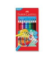 Faber Castell Aquarel Karton Kutu Suluboya Kalemi 12 Renk