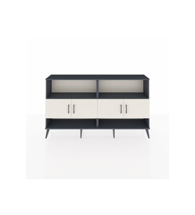 Arges Konsol 4 Raflı 4 Kapaklı 176x30x99 Antrasit-Aytaşı