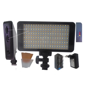 Led-228A, Nikon D3500 İçin Kamera ışığı, D3400 Işığı, D810 Tepe Lambası