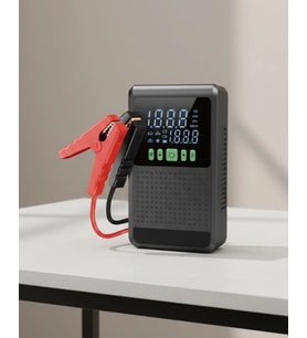 12.000 Mah Şarjlı Araç Akü Takviye Ve Işıklı H.a Kompresörü