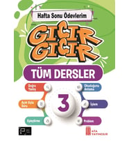 3. Sınıf Gıcır Gıcır Hafta Sonu Ödevlerim Tüm Dersler