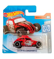 Hot Wheels Custom Volkswagen Beetle - Kırmızı - 2019 - FYD61 - 1/64