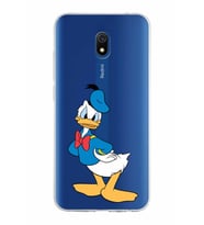 Xiaomi Redmi 8A Uyumlu Kapak Donald Duck Tasarımlı Şeffaf Silikon Kılıf