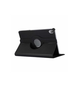 Lenovo M10 TB-X605F için Fuchsia Dönebilen Standlı Tablet Kılıfı (Siyah)