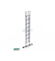 2,5*4=10+2=12 MT 65X25 ÇİFT SÜRGÜLÜ MERDİVEN