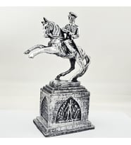 Atatürk Samsun Atlı Onur Anıtı Heykeli Biblo (Gri)