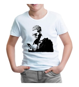 Tokio Hotel - Bill Kaulitz Beyaz Çocuk Tshirt