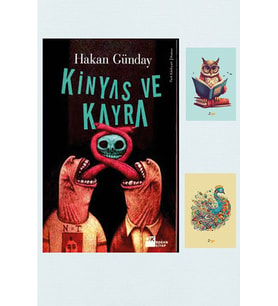 Kinyas ve Kayra  Hakan Günday  Doğan Kitap 9789759917951 Not Defterli Seti (Renksiz)