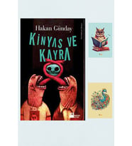 Kinyas ve Kayra  Hakan Günday  Doğan Kitap 9789759917951 Not Defterli Seti (Renksiz)