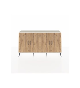 Arges Konsol 6 Raflı 4 Kapaklı 176x30x99 Aytaşı-Çam