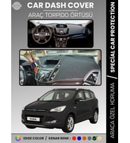 FORD KUGA (2013-2015) Torpido Örtüsü Ön Göğüs Koruma Torpido Koruma Tam Uyum Çatlamayı Önler