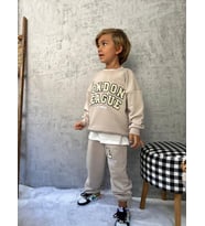 Cg Kids London League Süzüne Nakış işlemeli 3 iplik Alt Üst Takım Süper Kalite Kumaş (Çok Renkli)