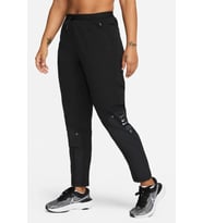 Nike Therma Fit Division Woven Womens Running Pant.Isı Düzenleyici Fermuar Cepli Kadın Koşu Eşofman Altı Siyah