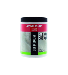 AMSTERDAM GEL MEDIUM MATT 080 1000ML