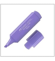 Faber Castell Fosforlu Kalem Lila
