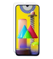 Samsung Galaxy M31 Uyumlu Ekran Koruyucu Screen Protector Tempered Glass Kristal Netliğinde %100 HD Görüntü, Yüksek Kalite Kırılmaz Temperli Cam (Şeffaf)