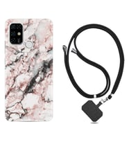 Casper E30 F20 X20 Kılıf Boyun Askılı Silikon Colorfull Marble 2 1389