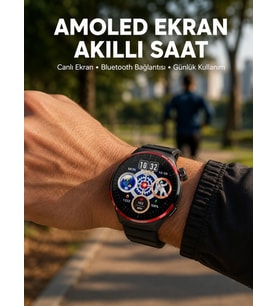 Bluetooth Arama Özellikli Akıllı Saat Suya Dayanıklı Yeni Nesil