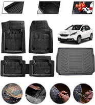 Peugeot 2008 2013-2019 Uyumlu Paspas Araca Özel Bagaj Havuzu MBS Siyah