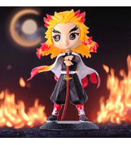 Demon Slayer Kimetsu no Yaiba Kyōjurō Rengoku Anime Karakter Figür Oyuncak Koleksiyonluk Biblo 15 cm