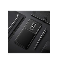 Nokia 5.1 Plus Uyumlu Kılıf Zore Negro Silikon Kapak (Siyah)