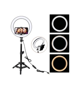 Tripod Ayaklı Tiktok Selfie Işığı, Portatif ve Kullanışlı Fotoğraf Çekimi