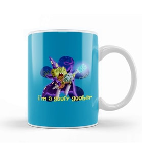 Goofy Goober Süngerbob Kupa Bardak Porselen