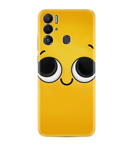 Tecno Pova Neo Kılıf Resimli Desenli Silikon Platinium Series Yellow 1831