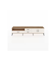 Arges TV Ünitesi 2 Raflı 3 Çekmeceli 2 Kapaklı 220x30x51 Çam-Aytaşı