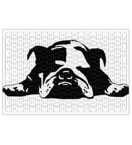 Pug Köpek Bulldog Puzzle 240 Parça Yapboz