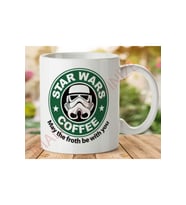 Star Wars Coffee Iki Tarafı Baskılı Kupa Bardak