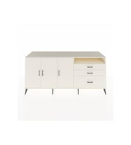 Kronos Konsol 3 Raflı 3 Çekmeceli 3 Kapaklı 220x59x99 Aytaşı-Aytaşı/Aytaşı