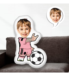 eJOYA Kişiye Özel Fotoğraflı Futbolcu Yastık 115524
