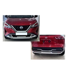 Nissan Qashqai 3 Ön ve Arka Tampon Koruma Difüzör Seti 2021 Üzeri A+ Kalite