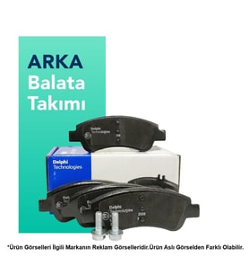 Delphi Fiat Ducato Arka Fren Balata Takımı (2006-2021)