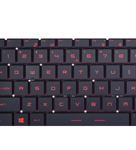 MSI GF63 8 RD Klavye Işıklı Kırmızı Tuş
