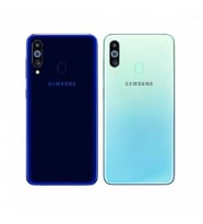 Samsung M40 SM-M405F Arka Pil Batarya Kapak (Açık Mavi)