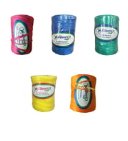 Favori İp 5000 Denye -0.8 Mm- Ambalaj ve Paket İpi Naylon Burgulu Örgü Çamaşır İpi - Pembe - 1 Adet