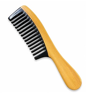 Palo Santo Aromalı Doğal Kemik Saplı Tarak