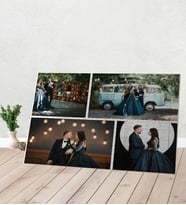 4 Fotoğraflı Kişiye Özel Hediye Fotoğraflı Puzzle
