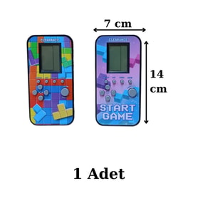 Yeni Model Nostaljik Tetris 1 Adet ( Piller Hediyedir )