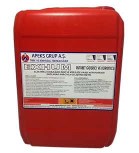 EXHUM Elektrik Aksamları İçin Rutubet Giderici ve Koruyucu - 10 Kg