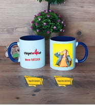 Fizyoterapist Kupa Bardak Lacivert Fotoğraflı Fizyoterapistler Günü Hediyesi