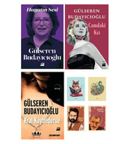 Gülseren Budayıcıoğlu Kitapları - Kral Kaybederse - Hayatın Sesi - Camdaki Kız (4 NOT DEFTERLİ)