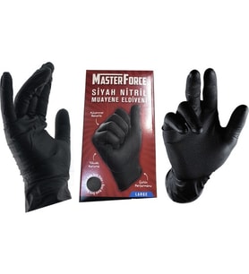 Masterforce Master Force Nitril Kalın Eldiven 50'li Large (5) PAKET