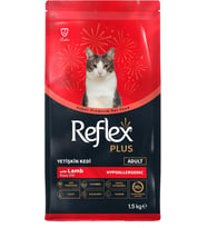 Plus Yetişkin Kediler için Kuzu Etli Kedi Maması, 1.5 Kg