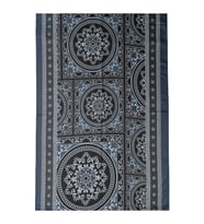 Ecenur Soft Pamuk Retro Şal (Füme)
