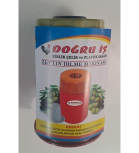DOĞRU İŞ ZEYTİN ÇİZME - ZEYTİN DİLME MAKİNASI ( 3 BIÇAKLI )
