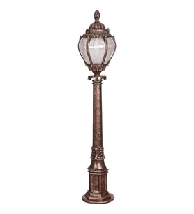 AVONNI BSU-68202-BKR-B Kahverengi Boyalı Dış Mekan Aydınlatma E27 ABS Akrilik Cam 20cm